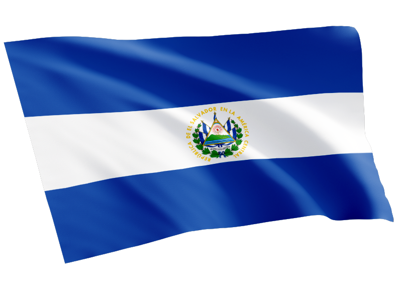 El-Salvador-waving-flag