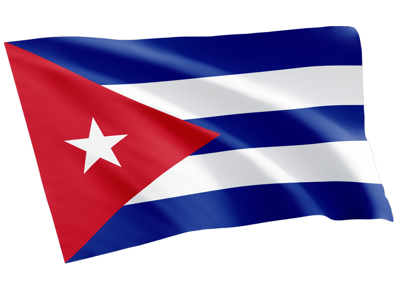 Cuba-waving-flag