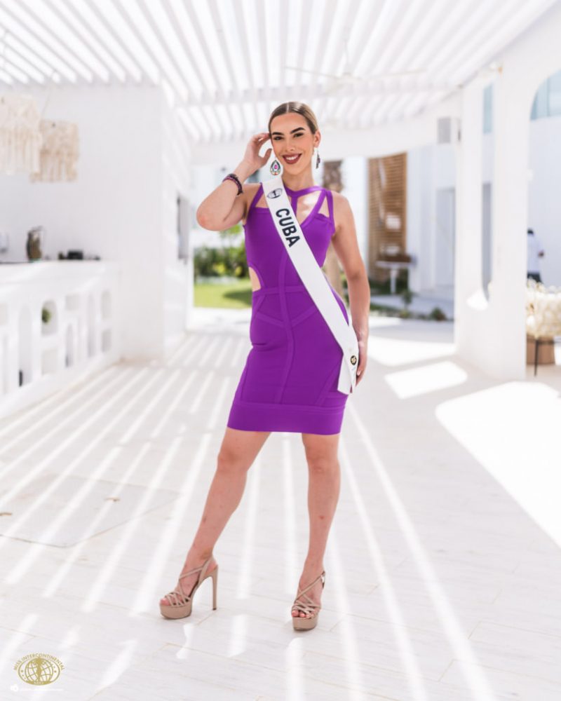 Miss Intercontinental Cuba Lourdes Feliu Miss Intercontinental